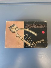 Vintage Burman manual hair clippers with box and cutter guard