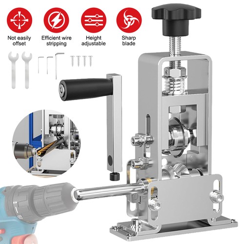 Hand crank wire stripper - crank,