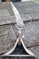 16kg Plough Anchor Hinged Galvanised Boat Anchor