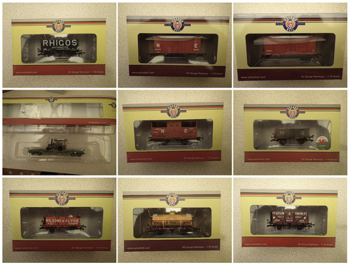 Oxford rail gauge - oo, wagons