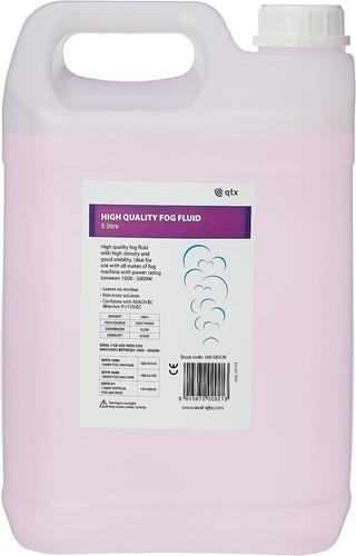 Fog machine fluid - pink, liquid