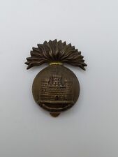 WWI Era Royal Inniskilling Fusiliers Cap Badge, Fine Condition, British Army