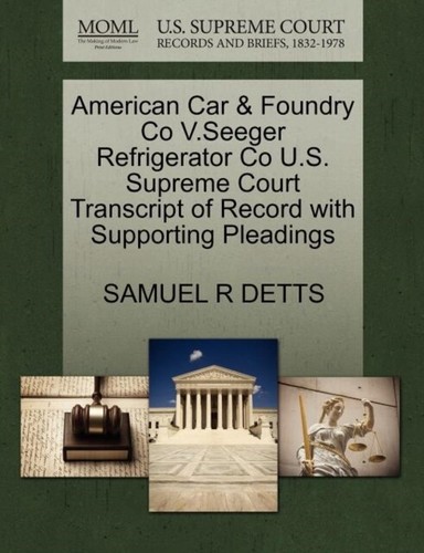 Detts american car - -, foundry