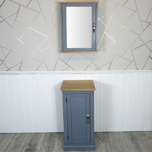 Painted bathroom furniture - painted,