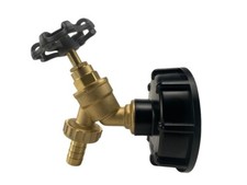 IBC Tank S60x6 Cap with Brass