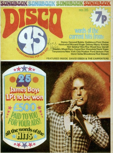 Disco magazine 1973 - magazine,