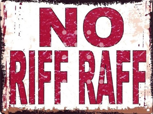 Rif raf metal - rif, small