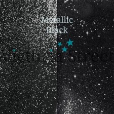 Victoria Street Glitter - Metallic Black - Fine 0.008" / 0.2mm (Jet Charcoal)