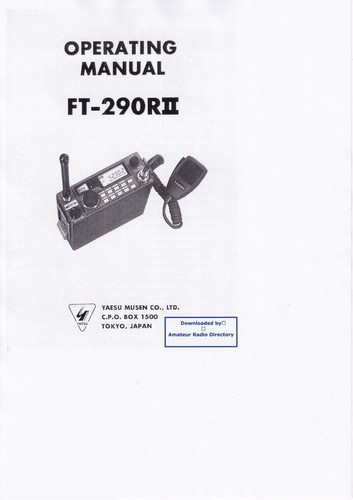 Operating instructions for - instructions,
