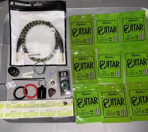 Guitar equipment lot used new - used,