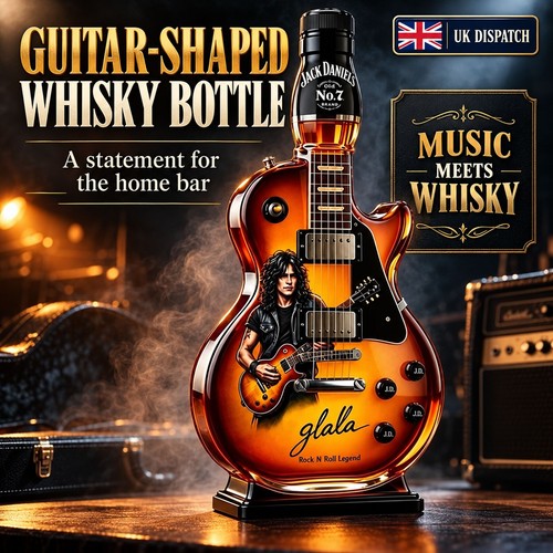 Guitar shaped bottle tennessee - shaped,