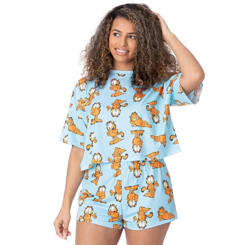 Garfield womens ladies - womens/ladies, pyjama