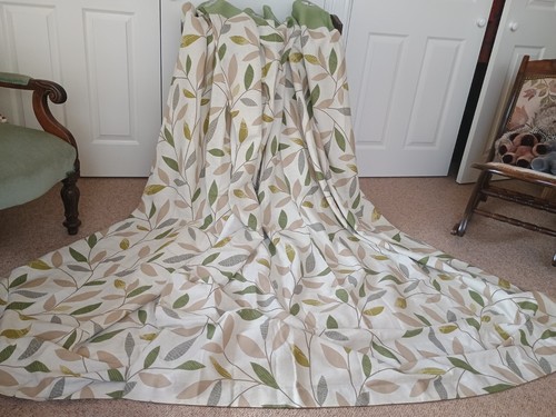 Leaf design curtains - leaf,