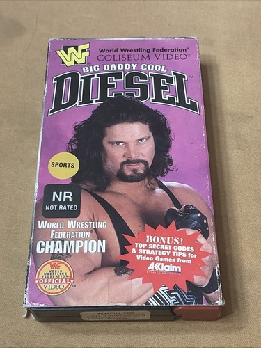 Wwf diesel big daddy - big, vhs