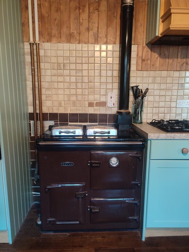 Gas rayburn royal cooker - g7,