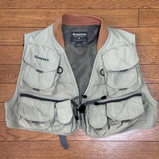 SIMMS Fishing Vest Size L Made