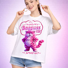 Cute Bagpuss Style Cartoon Cat