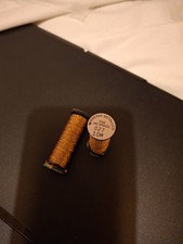 Kreinik fine braid orange - fine, #8,