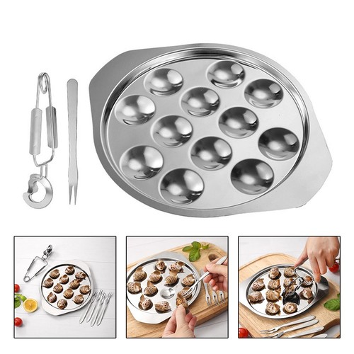 Snail pan serving tray - pan,