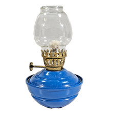 Collectible Blue Enameled Cast