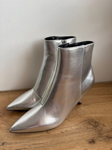 Office metallic silver pointed - metallic,