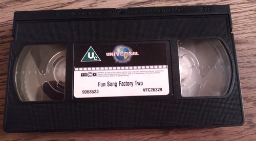 Fun song factory - factory, (vhs,