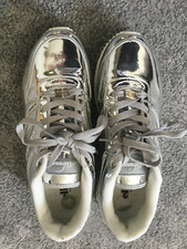 ELLESSE SILVER METALIC LEATHER