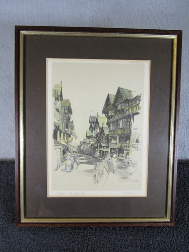 Vintage framed marjorie - framed, c
