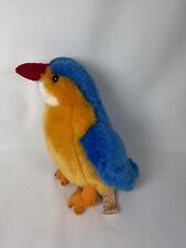 Teddy Hermann King Fisher Bird - 96112 - 7" / 17 cm Soft Plush Toy