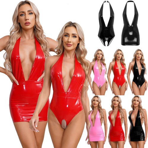 Women pvc leather - women's, tank