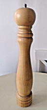 LARGE 42 CM WOODEN PEPPER CORN / MILL GRINDER