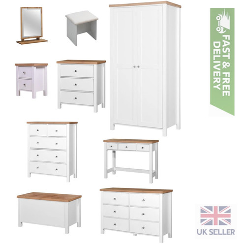 White oak bedroom - oak,