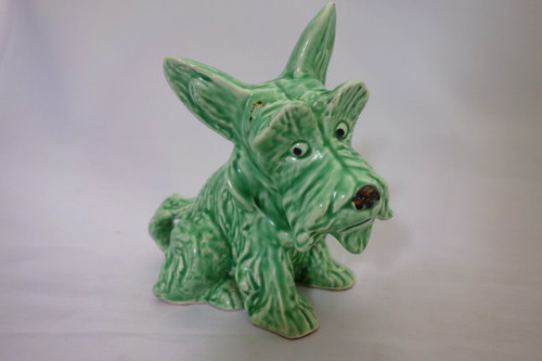 Vintage sylvac green scottie - sylvac,