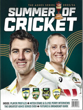 2025 2026 Australia Summer Of Cricket Match Program The Ashes Series
