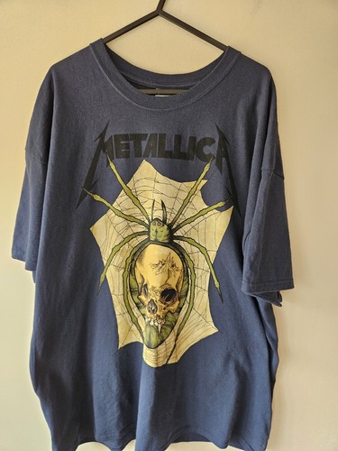 Metallica spider skull shirt - metallica, t-shirt