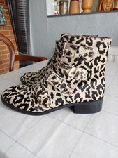 Ladies Leopard Print Ankle