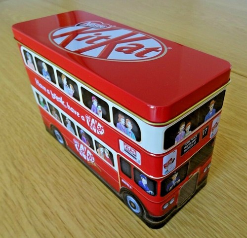 Nestle kitkat london bus tin - london,