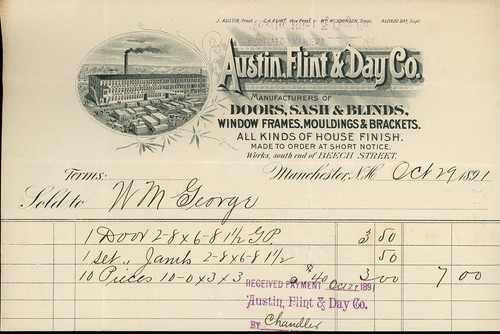 1891 austin flint day - flint,