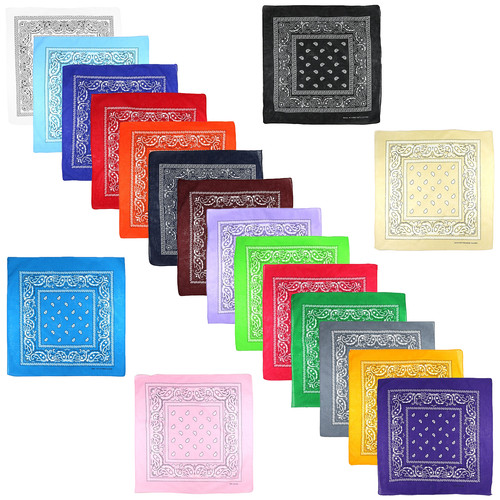Bandana paisley neck head - paisley,