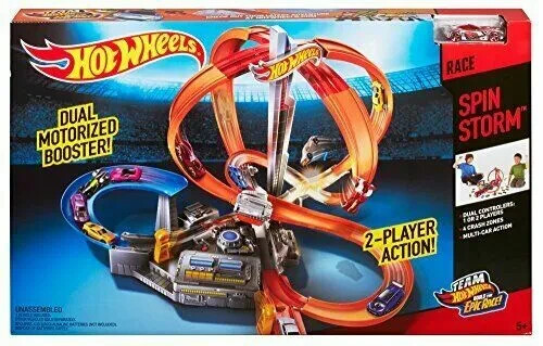 Hot wheels spin storm - storm, track