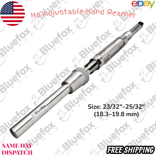 Adjustable hand reamer with - adjustable,