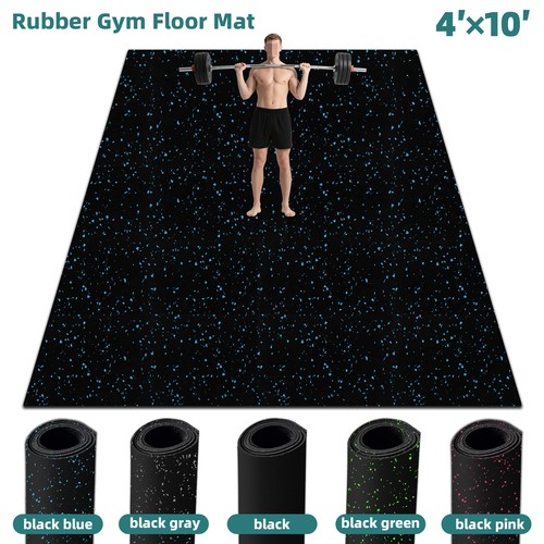 X10 rubber gym - 4'x10', heavy