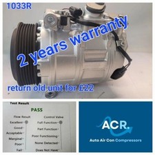 MERCEDES VIANO 2.1 DIESEL JUL 2010 TO 2021 AIR CON COMPRESSOR 1033R