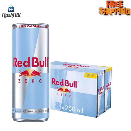 Red bull zero energy - red, drink