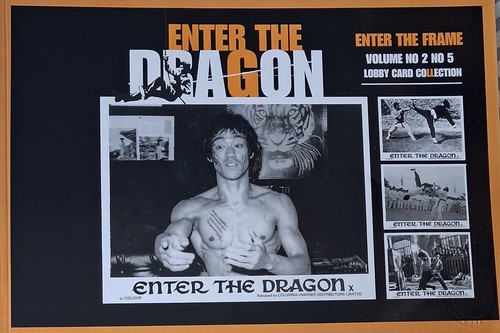 Rare bruce lee enter book - rare!!,