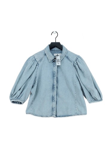 Zara women shirt blue - women's,