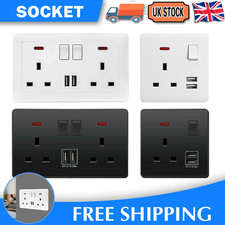 Double Wall Plug Socket 2 Gang