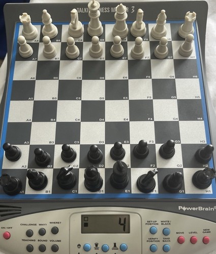 Electronic chess set voic - electronic,