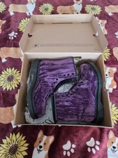 Purple Doc Martens Textures