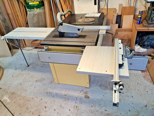 Scheppach ts2500ci 3hp - scheppach, table